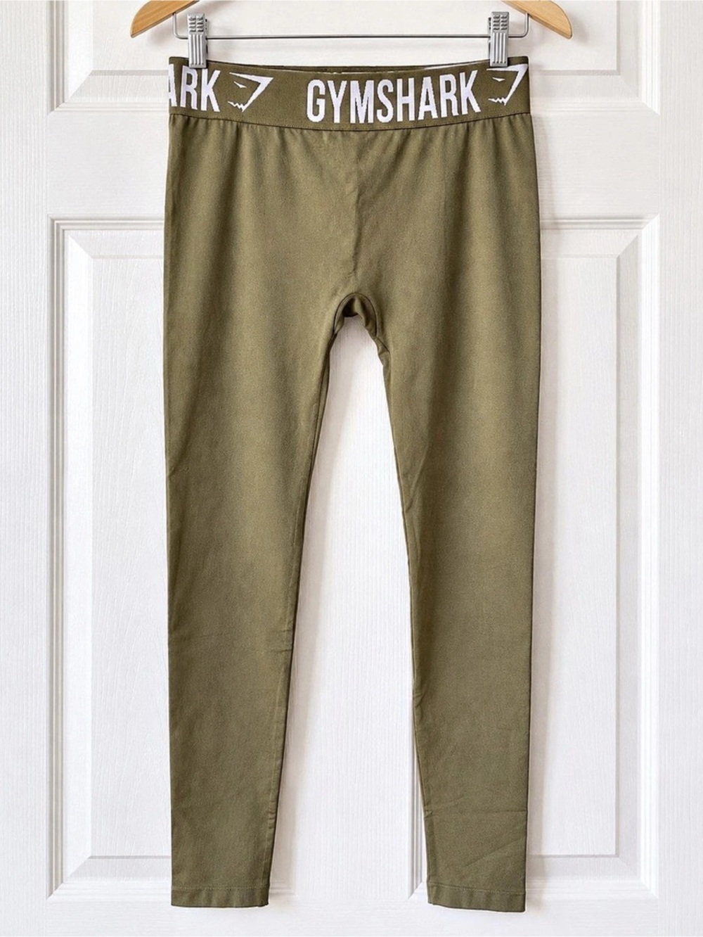 Gymshark Legacy Logo Leggings Green Size Small